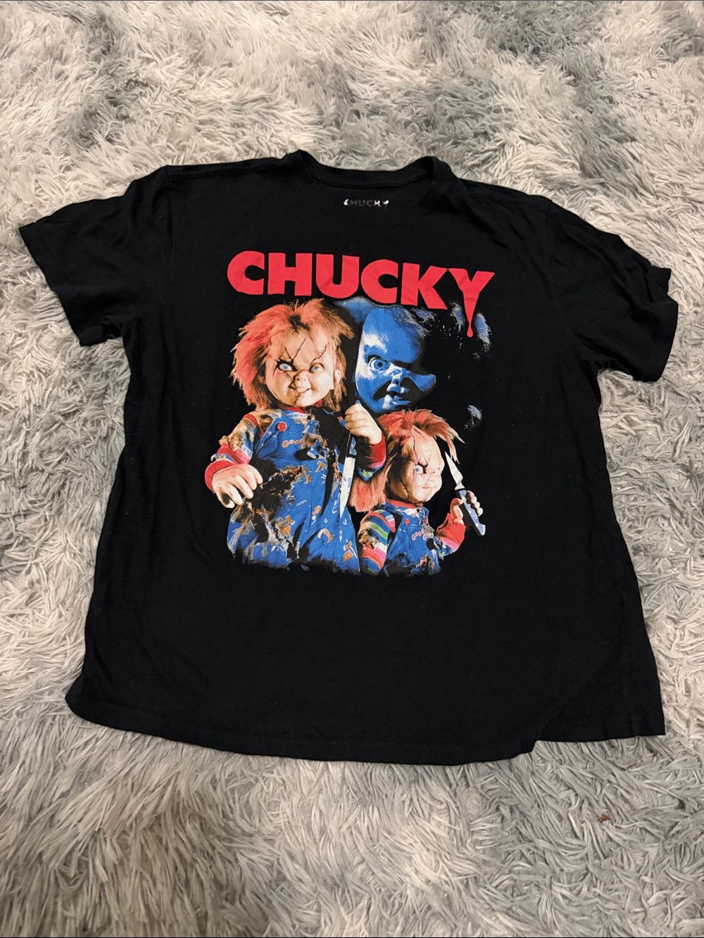 Chucky shirt Large, fits like medium